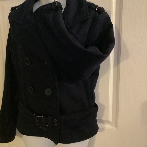 Peacoat - Old Navy brand peacoat, Navy color, size large - Picture 5 of 14